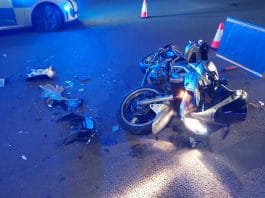 A teenager who was riding a motorcycle fled from police, rand a red light, and was arrested for several offences after police found illegal substances and suspected him of being unfit to drive