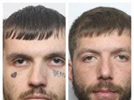 Jack Towell and David Oswald, arrested in connection with the brutal murder of Owen Fairclough, whose throat was slit and body discarded last year.