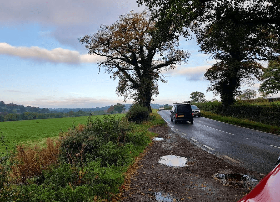 LInda Spencer charged: A view of the B5023, the site of a fatal crash near Wirksworth, showing its narrow, countryside stretch. (Source: Google Maps) LInda Spencer charged: A view of the B5023, the site of a fatal crash near Wirksworth, showing its narrow, countryside stretch. (Source: Google Maps)