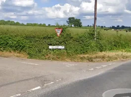 The section of Wirksworth Road, near Calladine Lane, where a motorcyclist tragically lost his life in a collision.